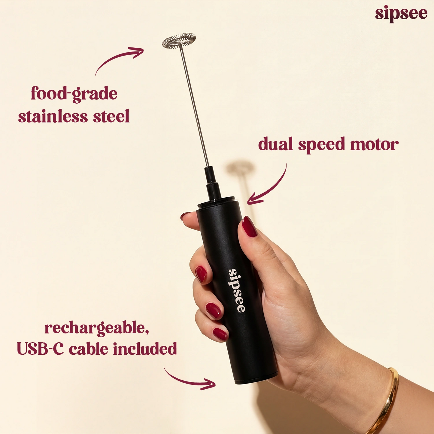 Sipsee™ Milk Frother